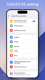 Colorful OS Launcher 7.4. Скриншот 8