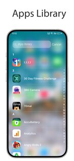 OS Launcher 18 — Phone 16 Max 5.9. Скриншот 4