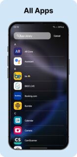 Launcher OS – Phone 17 Style 5.10.8. Скриншот 3