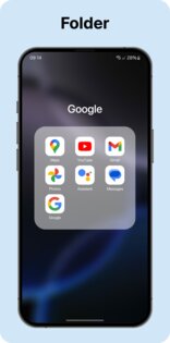 Launcher OS – Phone 17 Style 5.10.8. Скриншот 5