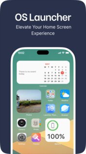 Launcher Phone OS 1.2.4. Скриншот 1