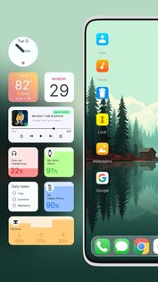 OS Style Launcher 15.3. Скриншот 2