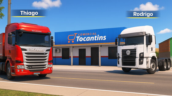 Truckers Brasil Online 0.1.75. Скриншот 1