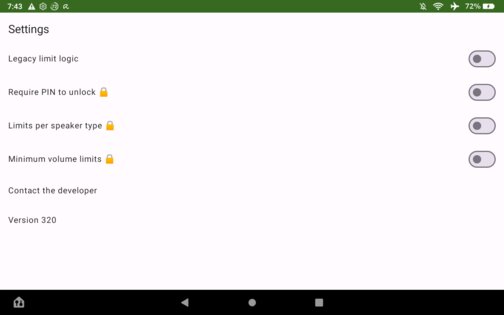 Volume Limiter 2 5.2.3. Скриншот 8
