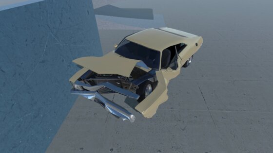 Flexbody Car Crash: Soft Body 0.2.1.0. Скриншот 1