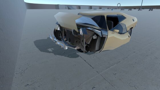 Flexbody Car Crash: Soft Body 0.2.1.0. Скриншот 2