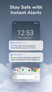 Rainbow Weather 3.16.0. Скриншот 10