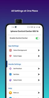 iPhone Control Center iOS 16 1.6. Скриншот 3