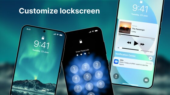 iLock Screen — Phone Lock 2.1.2. Скриншот 20