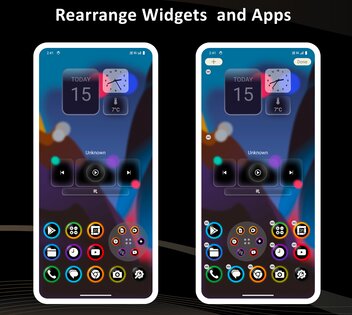 Crystal Blur Launcher 5.0. Скриншот 4