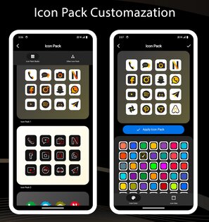 Crystal Blur Launcher 5.0. Скриншот 6