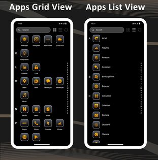 Crystal Blur Launcher 5.0. Скриншот 7