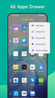 Quick Launcher for Android 16 12.4. Скриншот 4