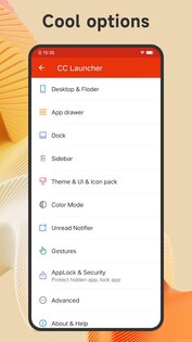 CC Launcher 6.7. Скриншот 6