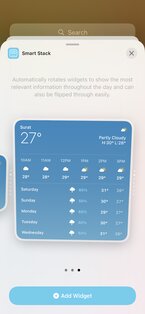 Launcher iOS Widgets 1.3. Скриншот 3