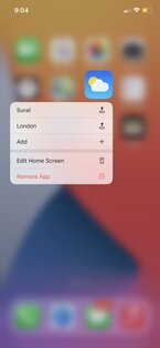 Launcher iOS Widgets 1.3. Скриншот 4