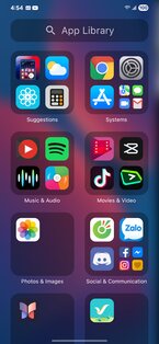MiniPhone Launcher 1.3.0. Скриншот 3