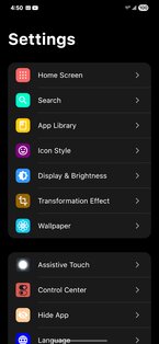 MiniPhone Launcher 1.3.0. Скриншот 21