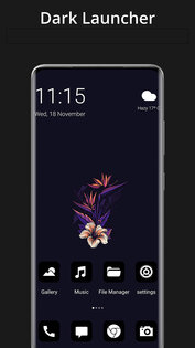 Dark Launcher 6.3. Скриншот 1