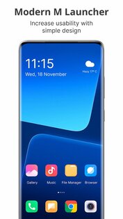 M Launcher 10.0. Скриншот 1