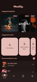 Musify 9.6.7. Скриншот 1