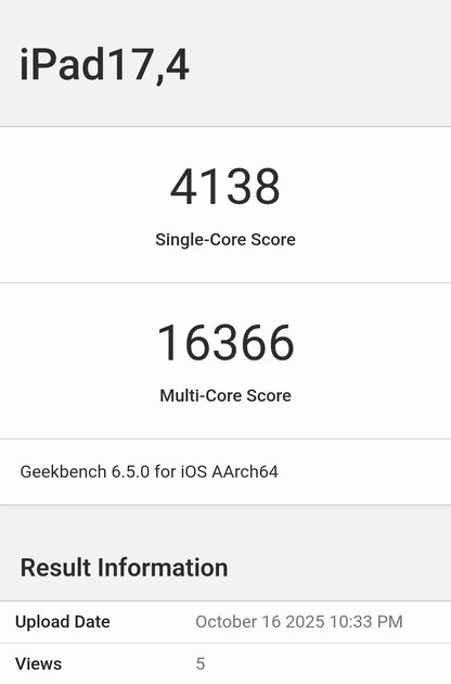 MacBook Pro на M5 набрал в Geekbench рекордное количество баллов: он обошёл даже Ryzen 9 9950X3D