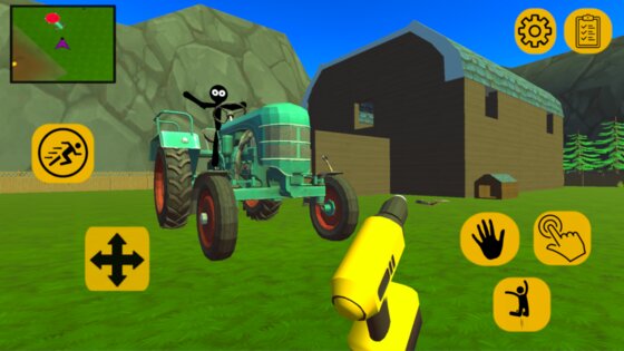 Stickman Neighbor. Scary Secret 1.7. Скриншот 2