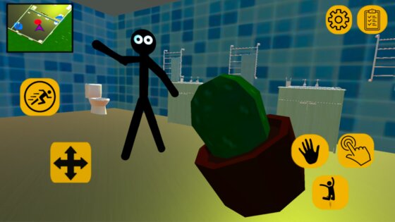 Stickman Neighbor. Scary Secret 1.7. Скриншот 6