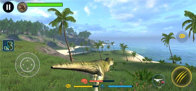 Jurassic Clash Primal Dino Sim 0.1.7. Скриншот 8