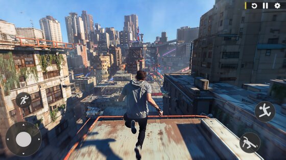 Rooftop Runner Parkour Games 3.6. Скриншот 12