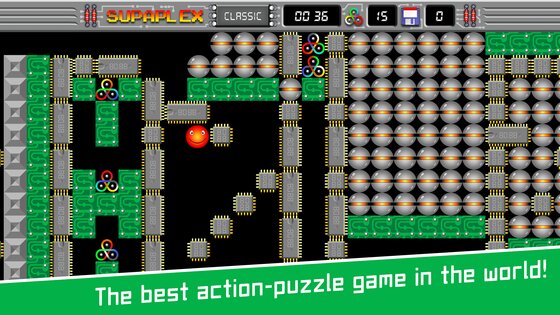 Supaplex 1.64. Скриншот 1