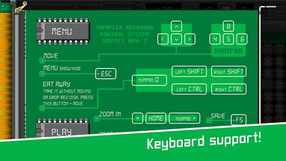Supaplex 1.64. Скриншот 7