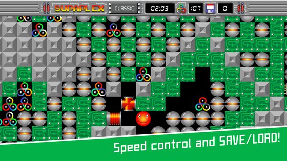 Supaplex 1.64. Скриншот 21