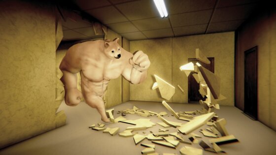 Backrooms Buff Doge 1.3. Скриншот 17