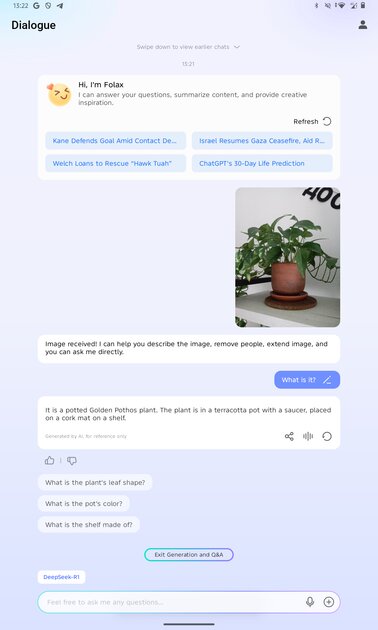 Обзор Infinix XPAD 20 Pro: недорогой планшет с 12 дюймами и нейросетями — ИИ-сервисы и софт. 8
