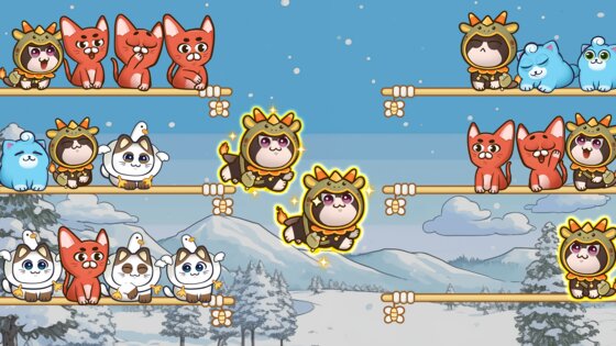 Cat Sort Puzzle 2.4.6. Скриншот 32