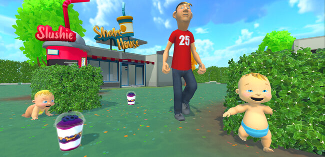 Rainbow Prank: Hide Daddy 3.4.0. Скриншот 3