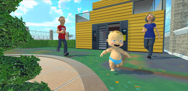 Rainbow Prank: Hide Daddy 3.4.0. Скриншот 8