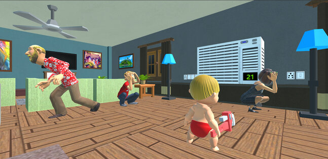 Rainbow Prank: Hide Daddy 3.4.0. Скриншот 18