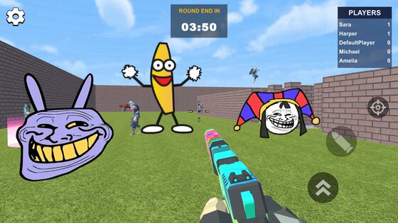 Meme Shooter in Sandbox Mods 1.35. Скриншот 1