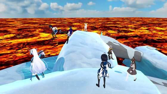 The Floor is Lava Game Parkour 168.0. Скриншот 4