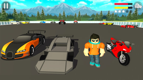 Obby Bike Driving City Parkour 1.4. Скриншот 4