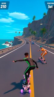 Downhill Skate Race 1.4.3. Скриншот 3