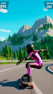 Downhill Skate Race 1.4.3. Скриншот 5