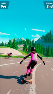 Downhill Skate Race 1.4.3. Скриншот 6