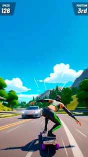 Downhill Skate Race 1.4.3. Скриншот 7