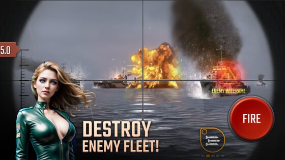 Uboat Attack 2.51.1. Скриншот 15