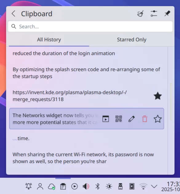 Состоялся релиз KDE Plasma 6.5 с динамическими обоями, закругленными окнами и прочими улучшениями