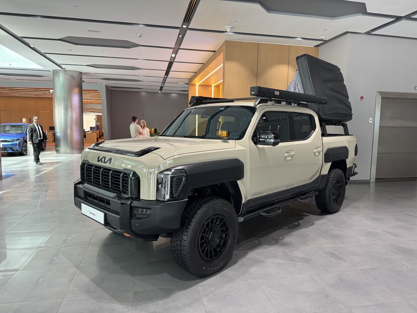 KIA Tasman— Странный снаружи, добрый внутри?