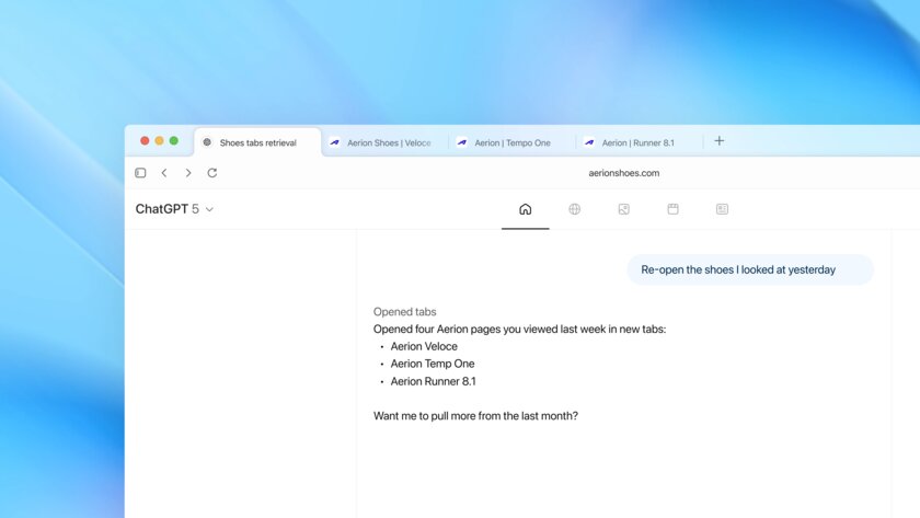 OpenAI представила собственный ИИ-браузер ChatGPT Atlas: со встроенным чат-ботом и не только
